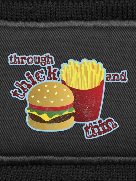 Burger avec frites