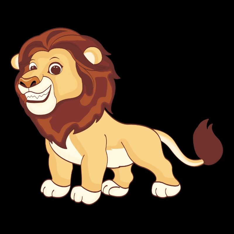 A magnificent lion
