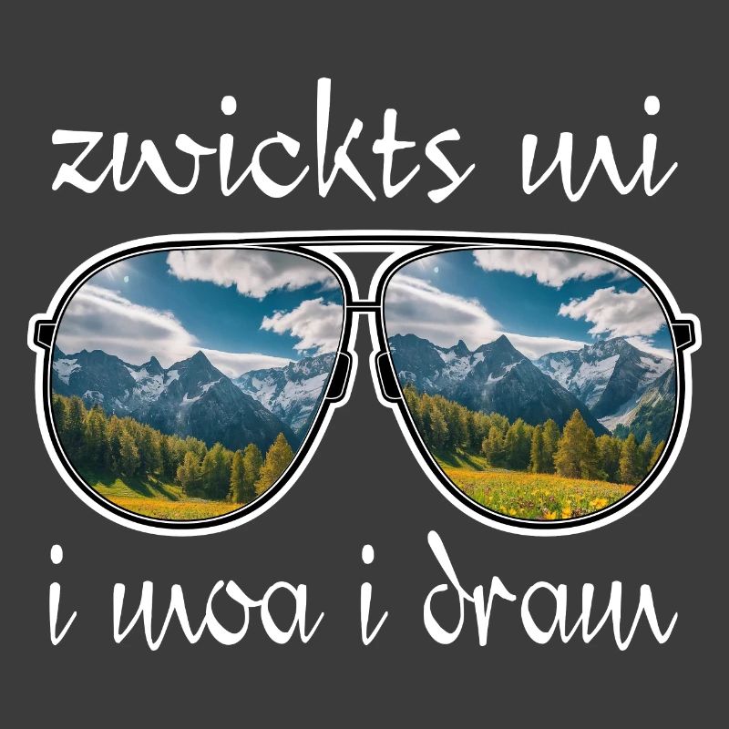 zwickts mi i moa i dram, dialect, hiking, mountains