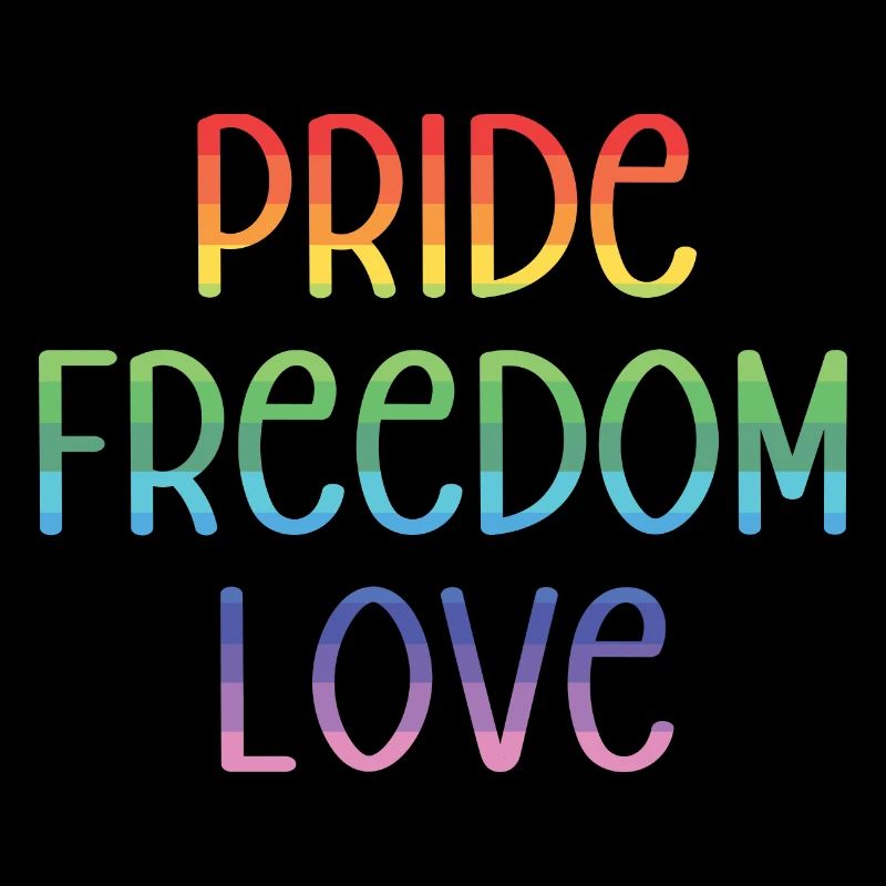 LGBT Pride Month - Peace. Freedom. Love.