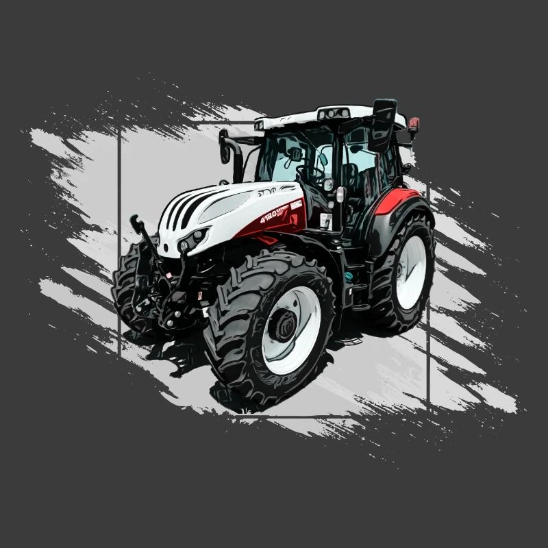 Steyr Tractor White