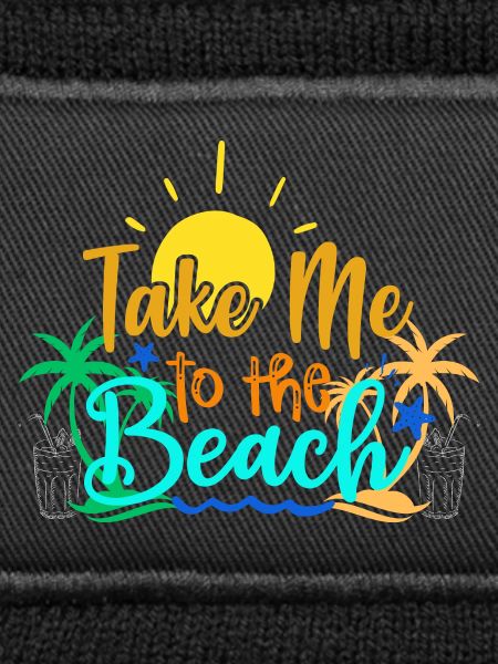 Sunset Beach Vacation Graphic