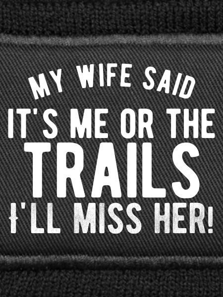 Funny Hiking Slogan