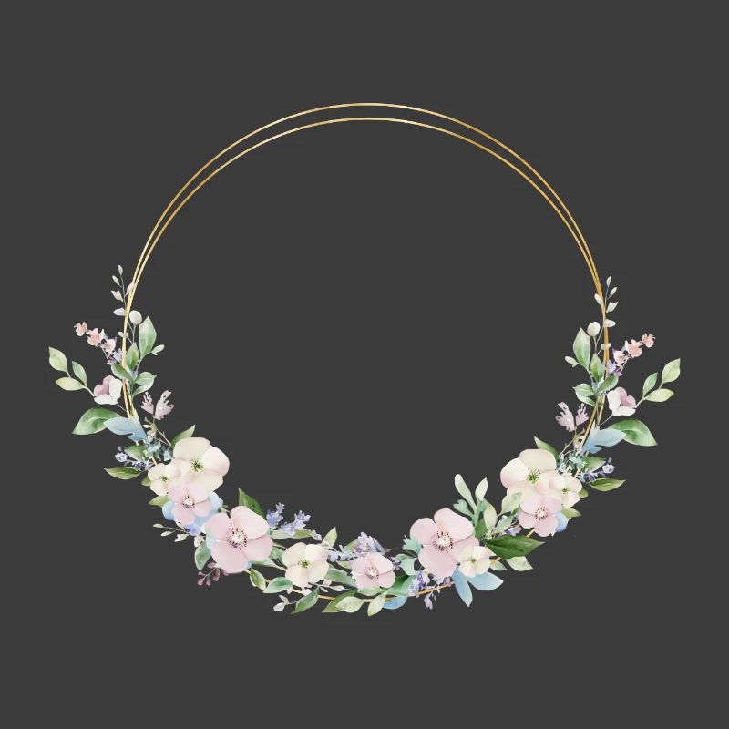 Spring Wreath - Personalizable
