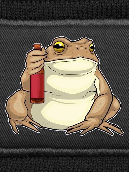 Frosch Flasche Bier