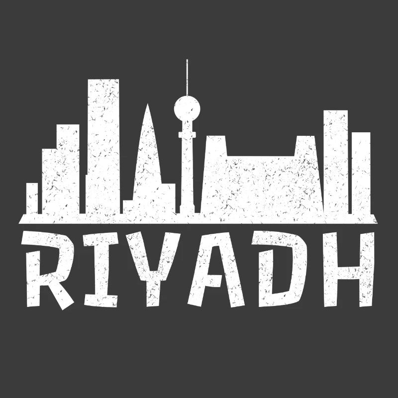 Riyadh Skyline Bold