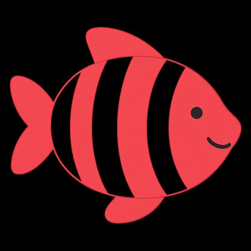 Fisch mit Streifen