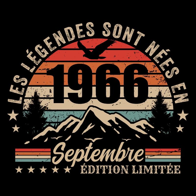 légendaire depuis septembre 1966 | septembre 1966