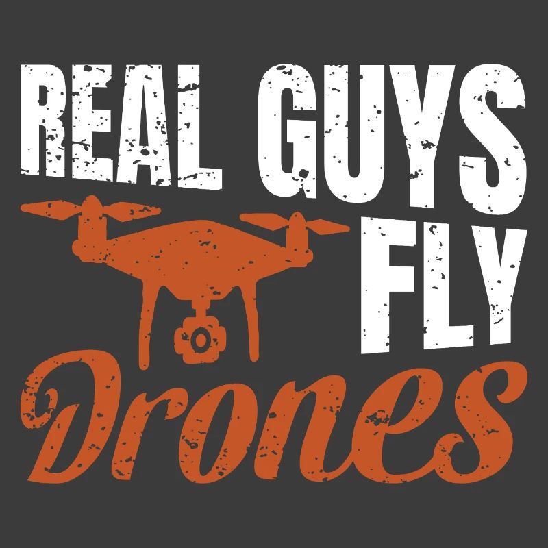 De vrais gars pilotent des drones