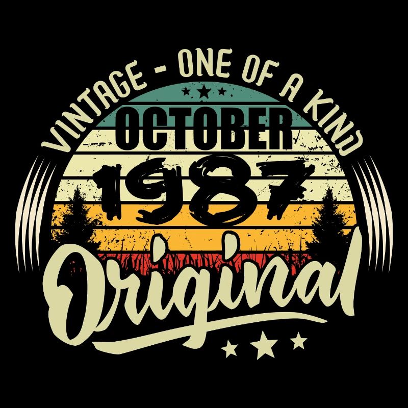 Oktober 1987 Geburtstagsgeschenk