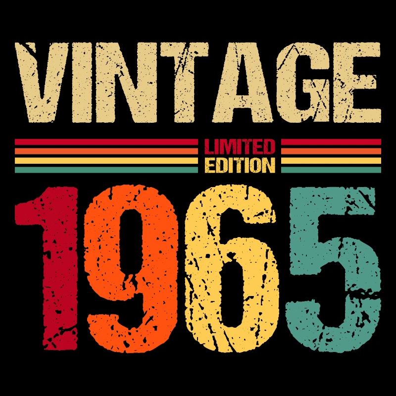 1965 Limited Edition Retro Vintage