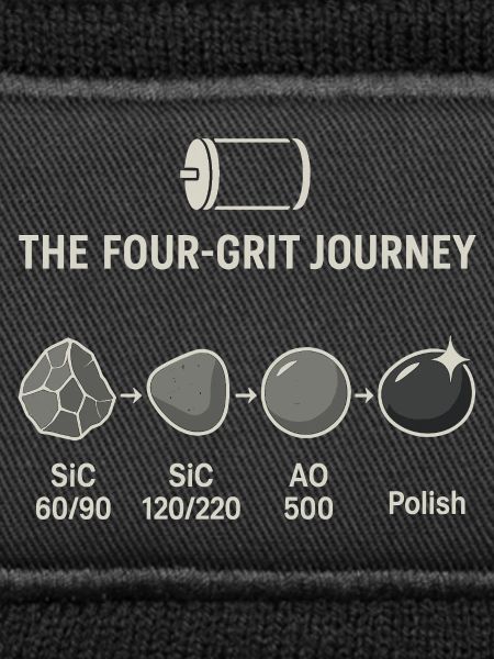 The four-step grinding process