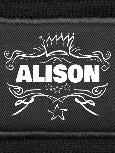 Alison bébé