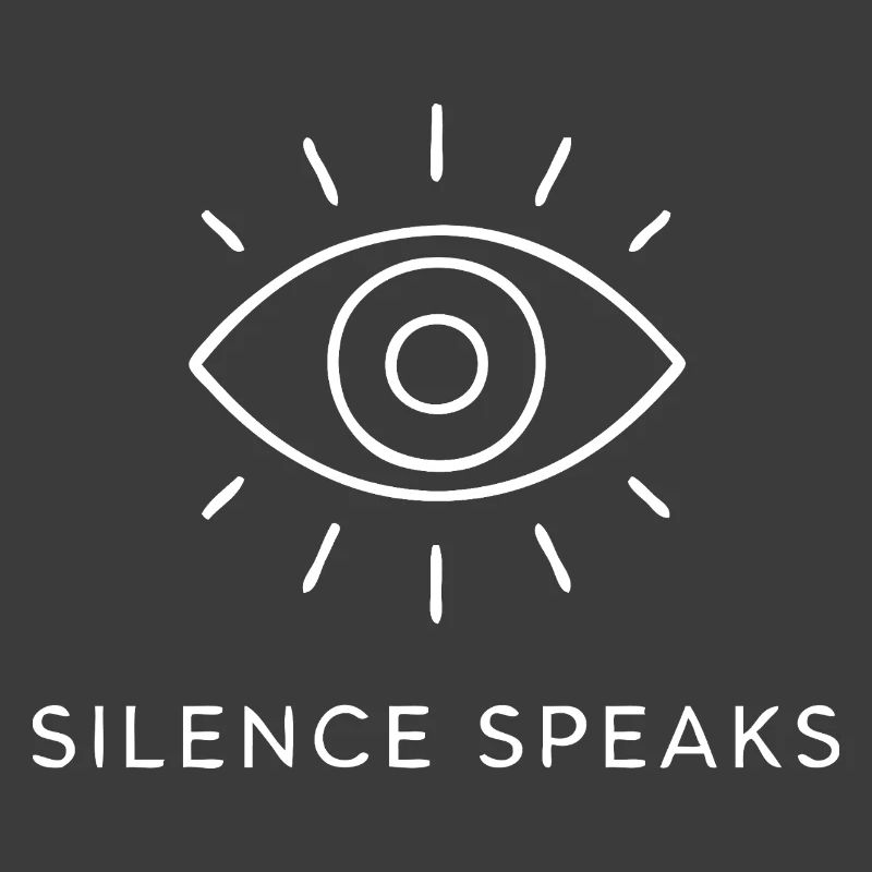 Le silence parle à l’œil : dessin au trait