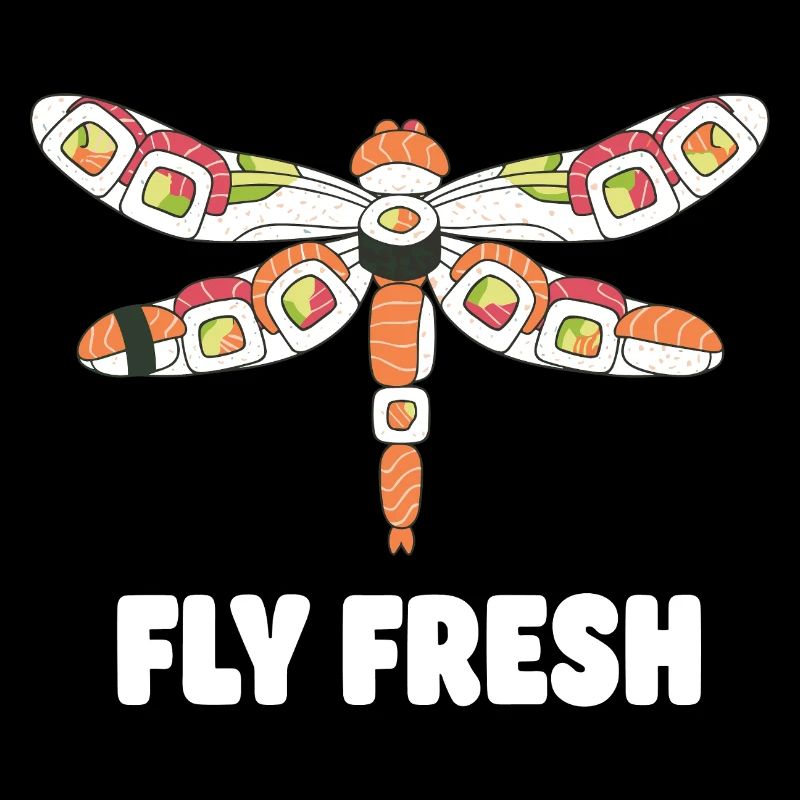 Sushi Dragonfly Fly Fresh