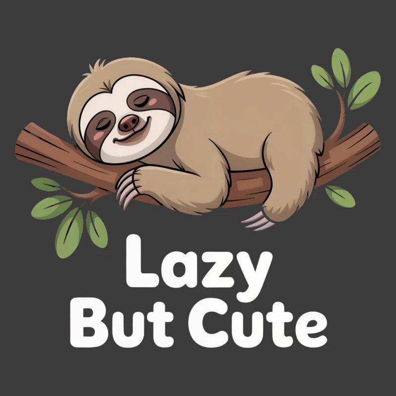 Lazy But Cute – Kawaii Sloth