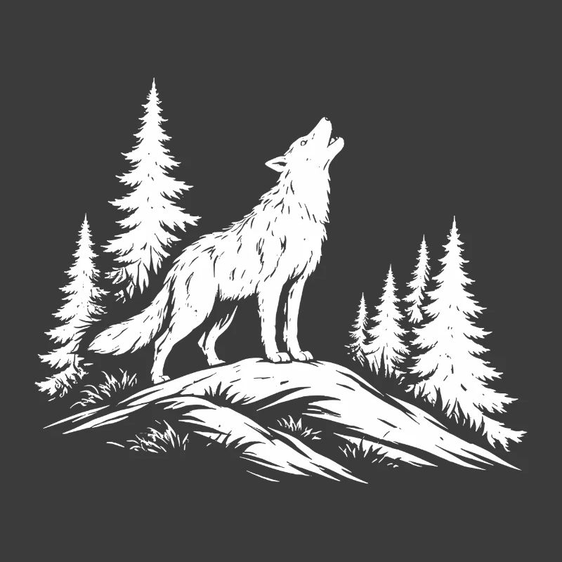 howling wolf