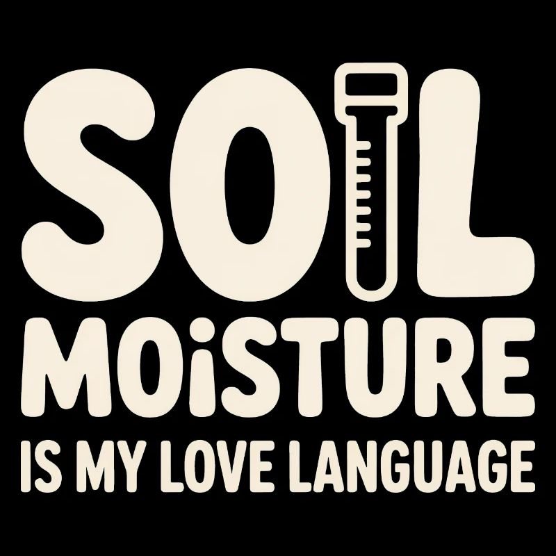 L’humidité du sol est mon langage de l’amour