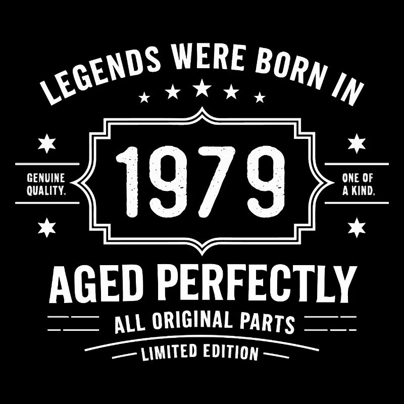 Original 1979 Vintage | Geburtstagsgeschenk 1979