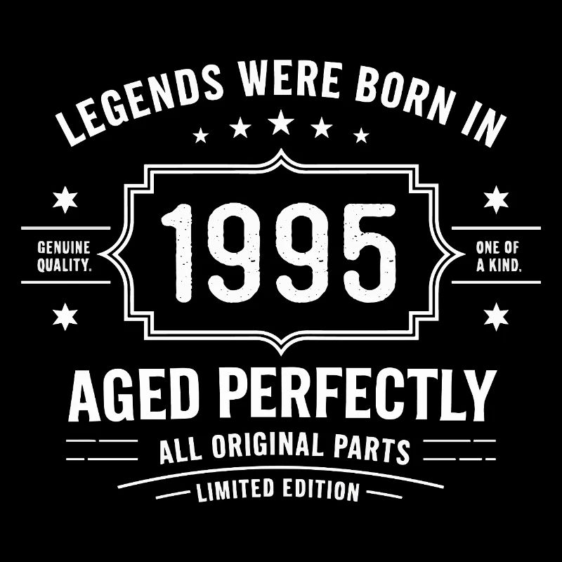 Original 1995 Vintage | Geburtstagsgeschenk 1995
