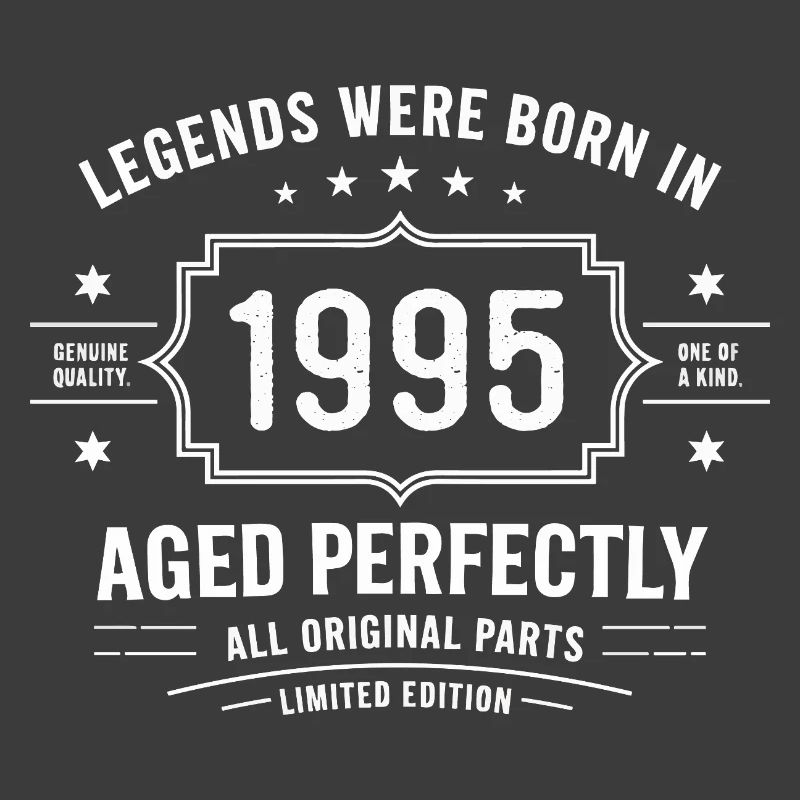 Original 1995 Vintage | Geburtstagsgeschenk 1995