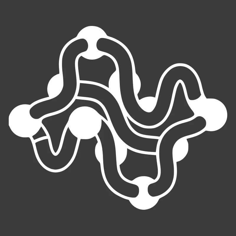 Protein folding molecule chain