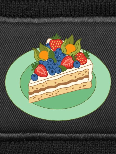 Fruity cake splendour