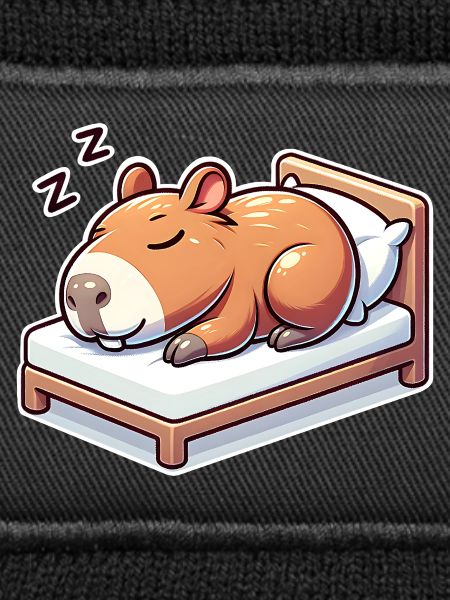 Schlafender Capybara