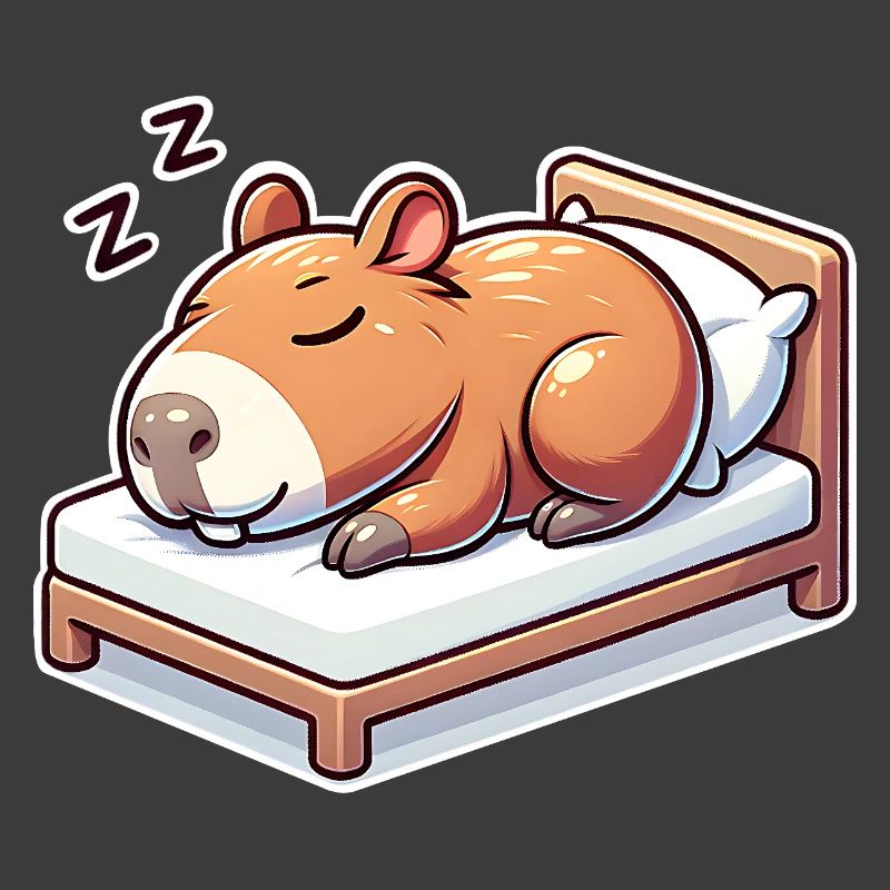 Capybara endormie