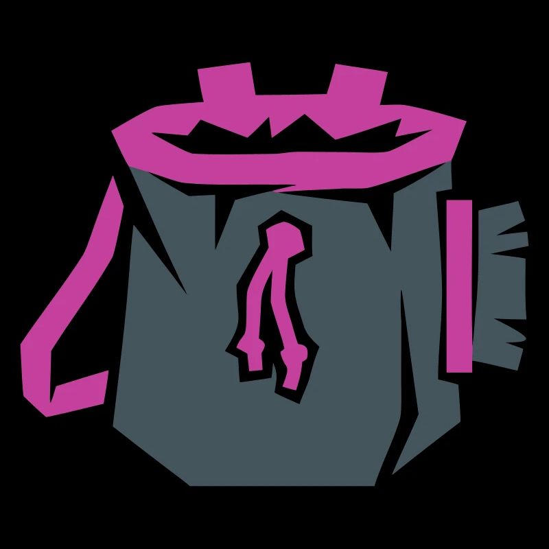 Chalkbag Climbing Bouldering Vector