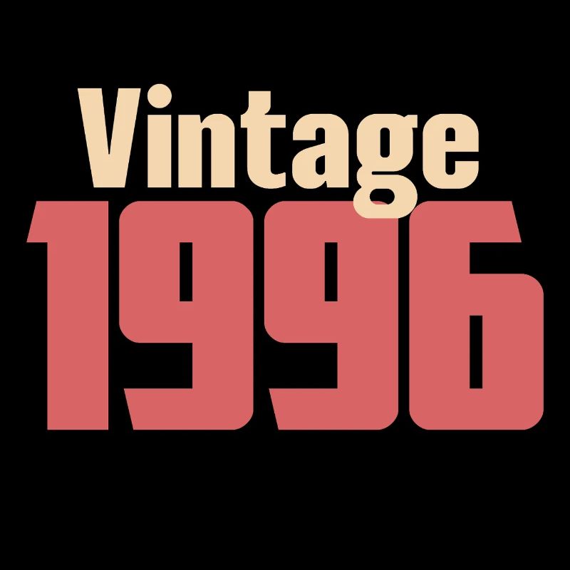 Art Deco 30 Jahre Dreißig Retro-Geschenk 1996
