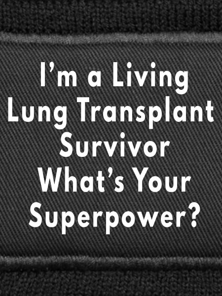 Lungentransplantationsüberlebender Krieger