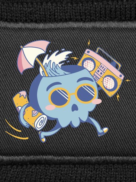skull-beach-themed-design