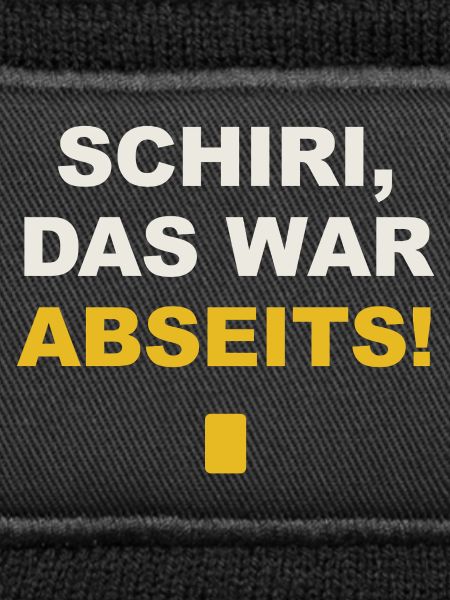 Schiri Das War Abseits