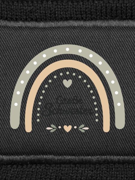 Boho Regenbogen | Schwester | Geschwisterdesign
