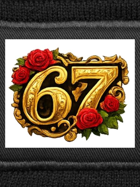 Golden67 Rose Frame