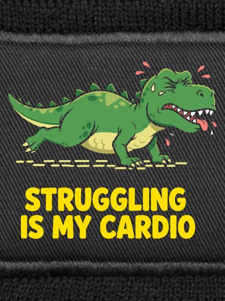 Dinosaurier hasst Cardio Training
