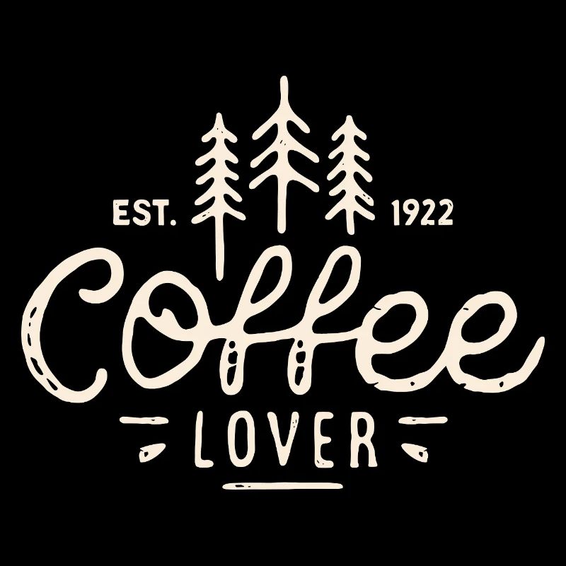 Coffee lover retro vintage aesthetic