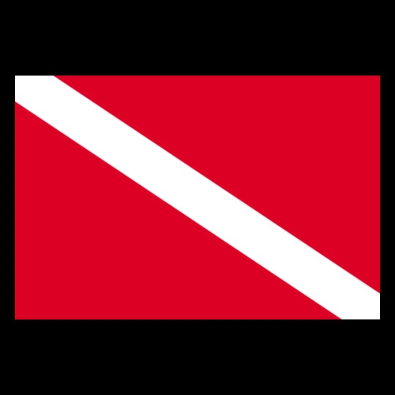 tauchen-Flagge