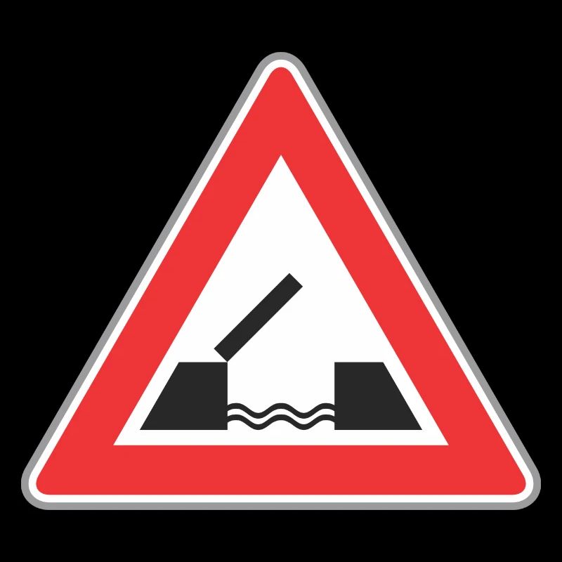 Panneau routier pont