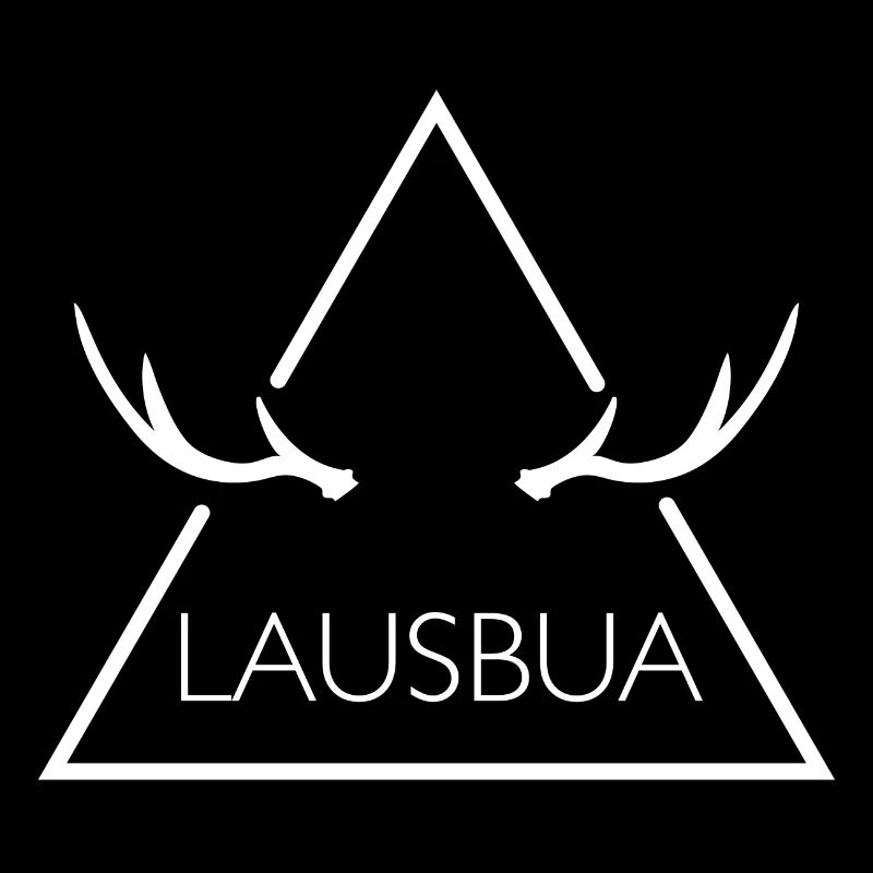 Lausbua Hirsch white
