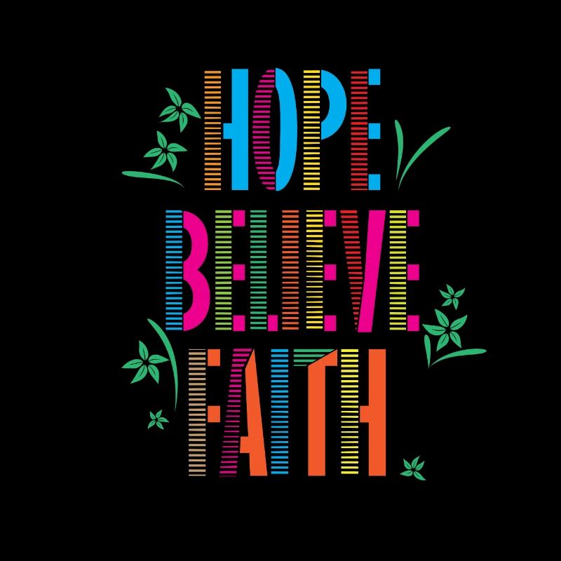 Hope Trust Faith Motivation Pattern
