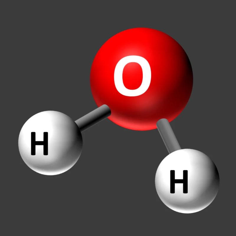 Water Molecule Graphic