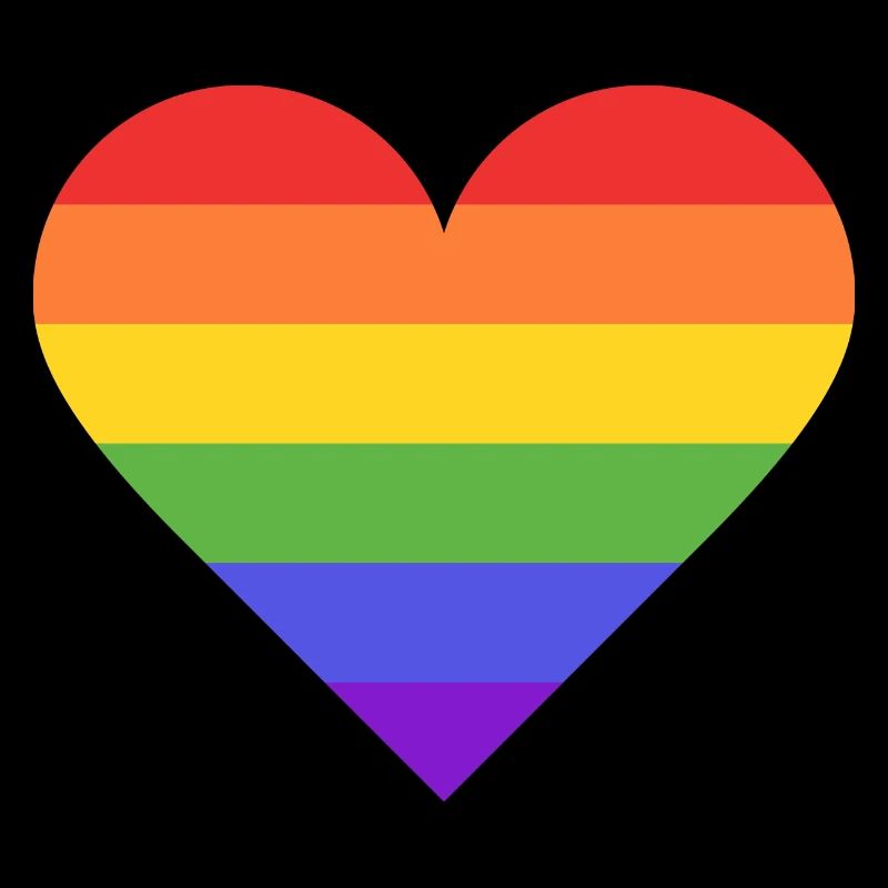 Rainbow Heart