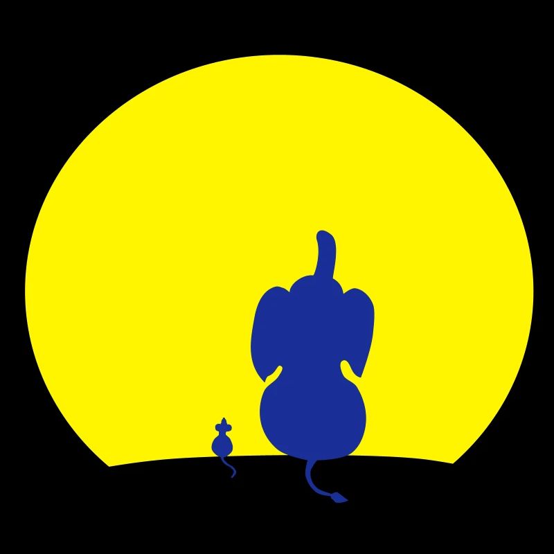 elefant mouse moon