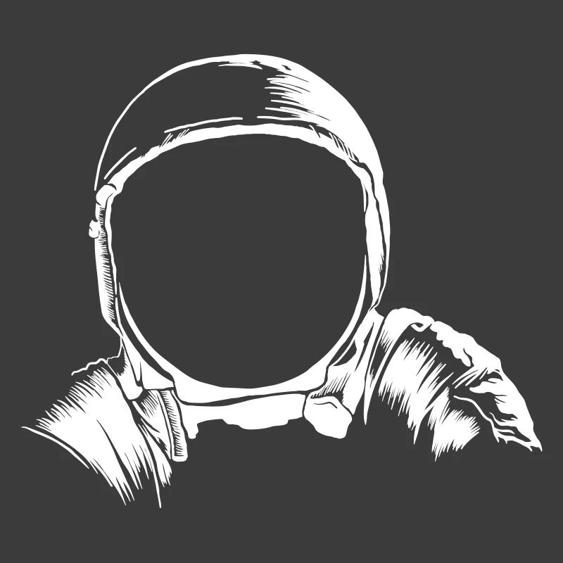 Astronauten Helm