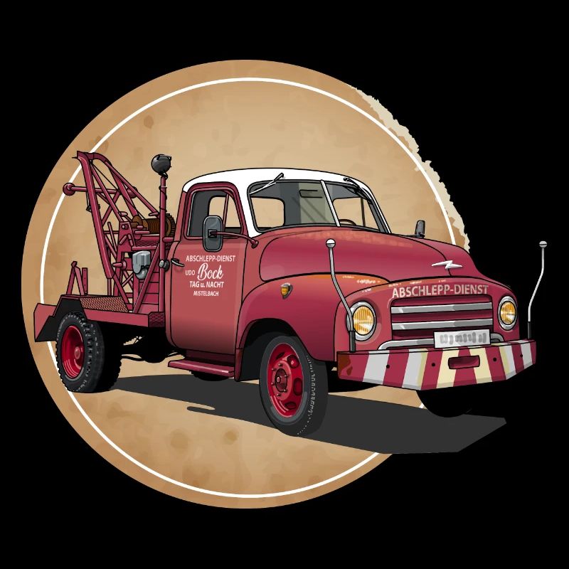 Abschleppwagen Oldtimer