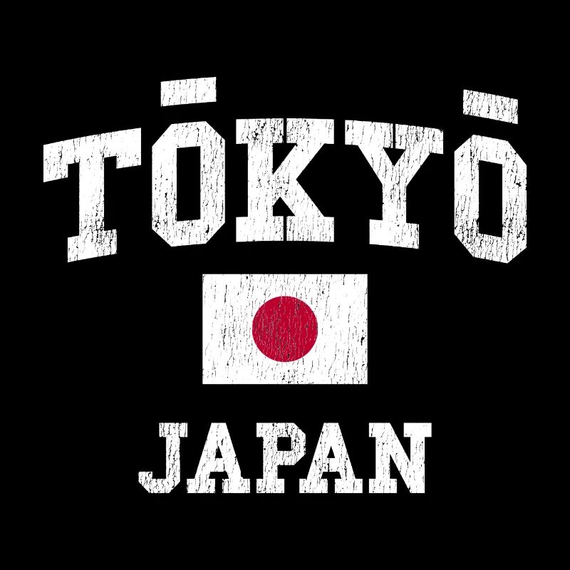 Tokyo Japan Retro Logo