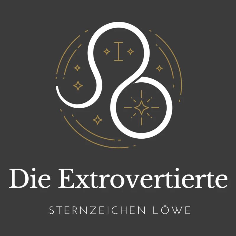 Leo Extrovert Logo Sternzeichen