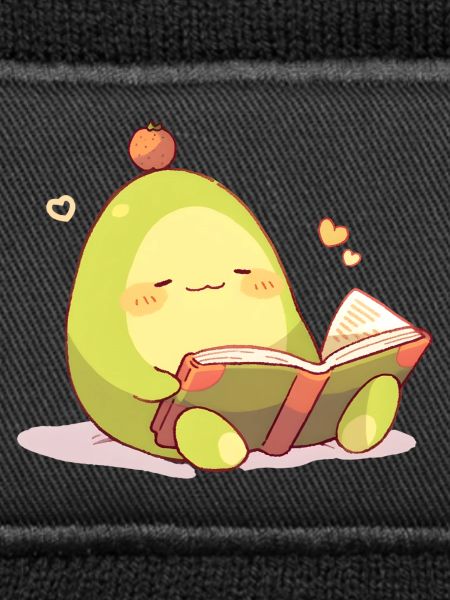 Avocado Leseheld – Kuschelnde Buchzeit